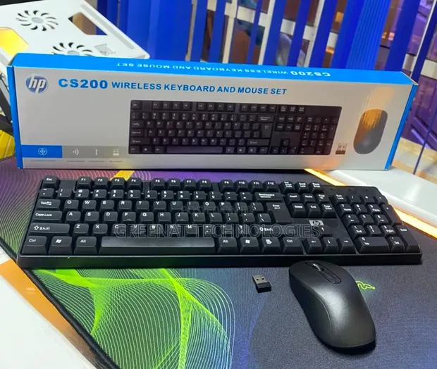 HP CS200 Wireless Keyboard na Mouse Combo - 1
