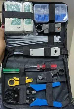 Seti ya Zana za Mtandao 11-in-1 na Kipima Cable