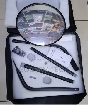 Vehicle Inspection Mirror with LED Light