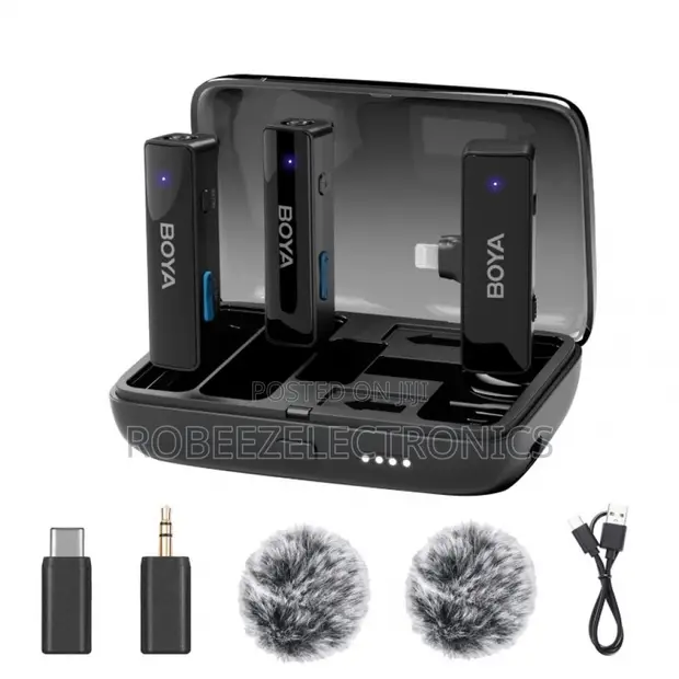Boya BY-AL Link 2-Person Wireless Microphone System - 1