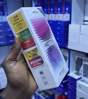 Infinix Hot 70 Mpya 128GB Nyeusi