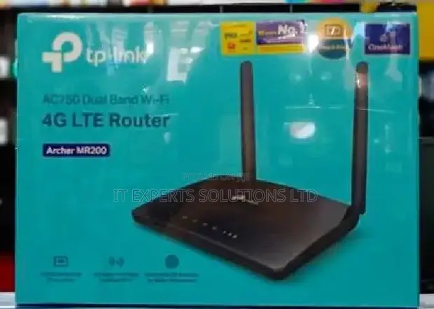 TP-Link Archer MR200 AC750 Wireless Dual Band 4G LTE Router - 1