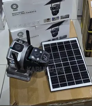 V380 Solar 4G Wireless CCTV Camera - Haiingii Maji, Night Vision, Sauti