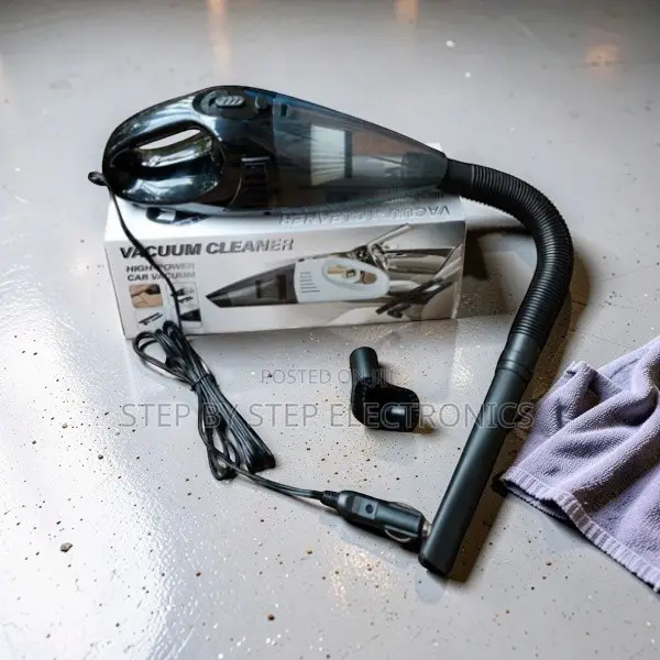 Compact Cordless Portable Handheld Car Vacuum Cleaner - 1