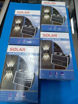 4 pcs AuraBeam Outdoor Up & Down Solar Wall Light