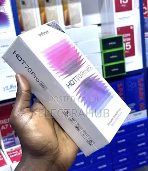 New Infinix Hot 70 Pro 5G+ 256GB Black
