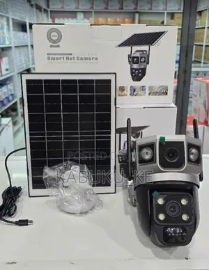 Kamera ya CCTV ya V380 Smart 4G Solar
