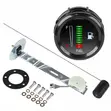 2" 52mm Fuel Level Gauge Analog/Digital 12V Universal - 3