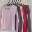Long Sleeves Basic Tees - 2
