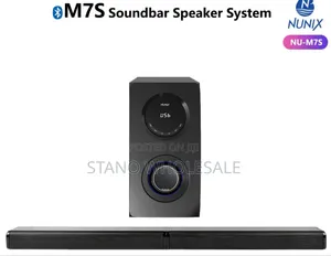 Nunix M7s 2.1 Channel Soundbar - Mpya Kabisa