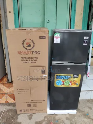 Smartpro Friji la Milango 2 ya Juu ya Freezer 138L