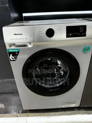 Hisense 6kg Mashine ya Kufulia ya Mbele - Mpya Kabisa