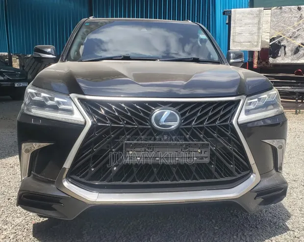 Lexus LX 570 AWD 2016 Nyeusi - 1