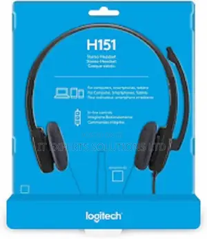 Logitech H151 Stereo Headset yenye Noise Cancellation