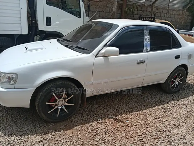 Toyota Corolla 2001 White - 1