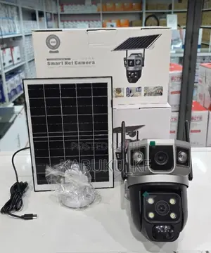 V380 Pro Solar SIM Card Camera Dual Lens