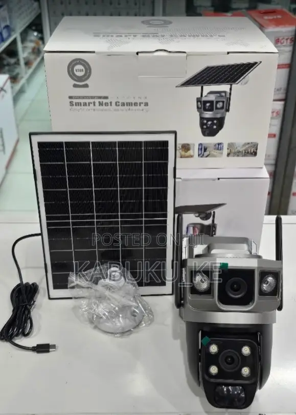 V380 Pro Outdoor Solar 4G PTZ Camera - 1