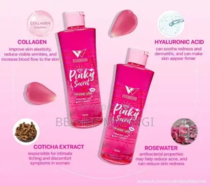 Pinky Secret Feminine Wash with Collagen & Hyaluronic Acid