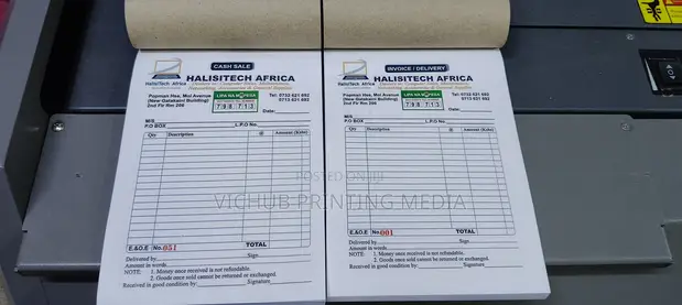 A5 Carbonless NCR Receipt & Invoice Book (2-in-1) - 1