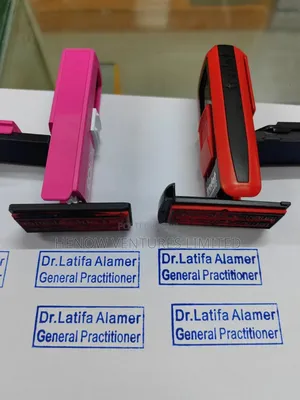 Custom Pocket Self-Inking Rubber Stamp