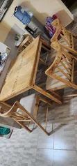 Dining Set with 4 Chairs & Coffee Table - 5