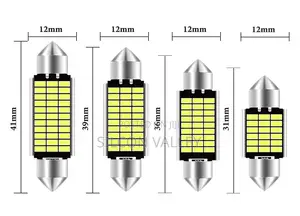 Dome 3014 LED Car Interior Reading Lamps (10pcs)