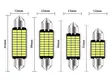 Dome 3014 LED Car Interior Reading Lamps (10pcs) - 2