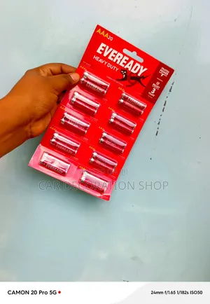 Betri za AAA Eveready 1.5V Zisizochajiwa