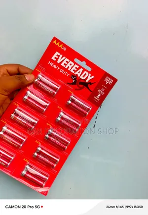 Betri za Eveready AAA (Pakiti ya 10)