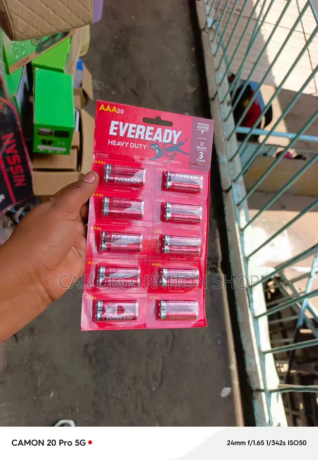 Betri za Eveready AAA kwa Saa, Remotes, Vichezeo - 1