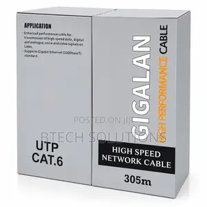 Gigalan CAT 6 Indoor Cable 305Metres