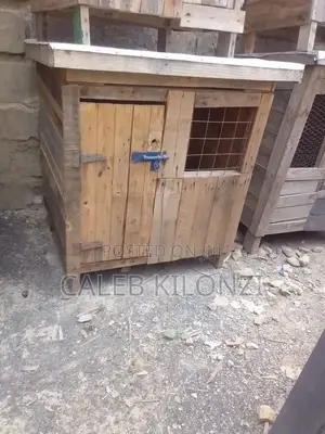 Handmade Wooden Dog Kennel
