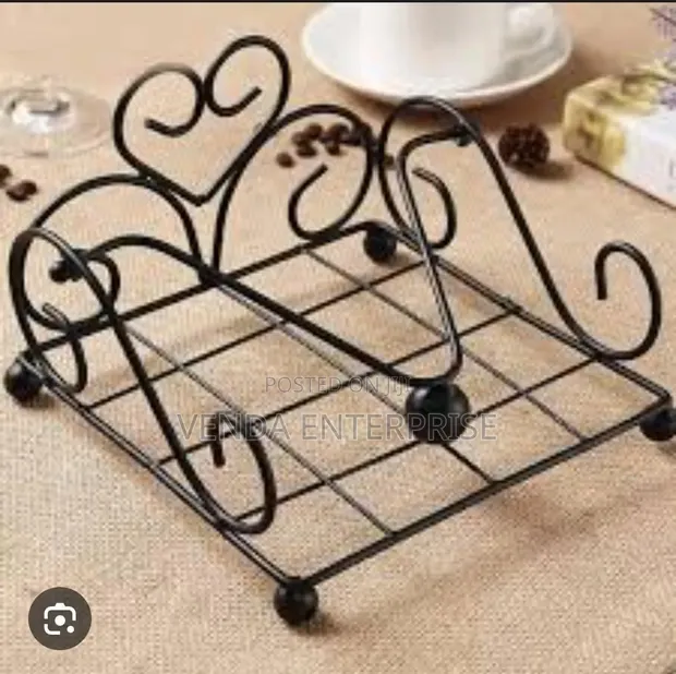 Kishikilia Serviette cha Metali - 1