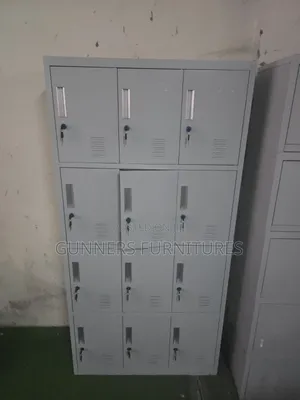 Brand New 12-Door Steel Filing Cabinet