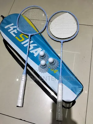 Quality Badminton Racket Set with Bag & 3 Shuttlecocks