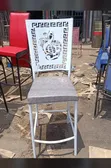 White Low Powder Coated Chairs (Set of 4) - 2