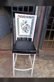White Low Powder Coated Chairs (Set of 4) - 3