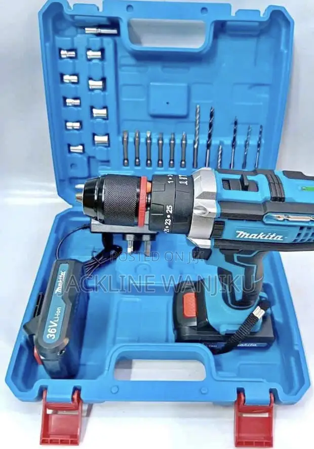 Drill Mpya ya Makita Inayochajiwa - 1