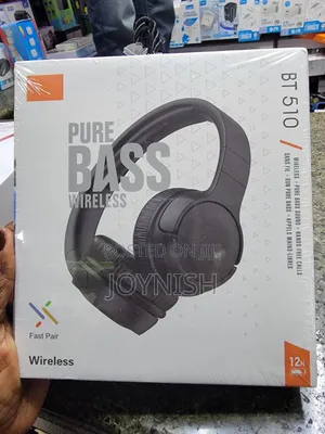 JBL Tune BT 510 Headphones za Over-Ear (Nyeusi)