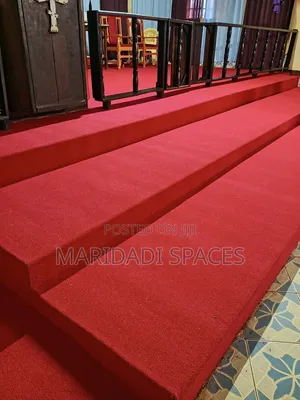 Red Delta Wall Carpet ya Premium - Unene wa 4mm