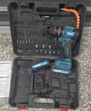 Makita Heavy Duty Cordless Brushless Hammer Drill na Betri 2 za Lithium