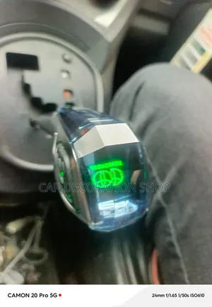 Kitufe cha Gear cha Toyota chenye Mwanga wa LED Unaoguswa