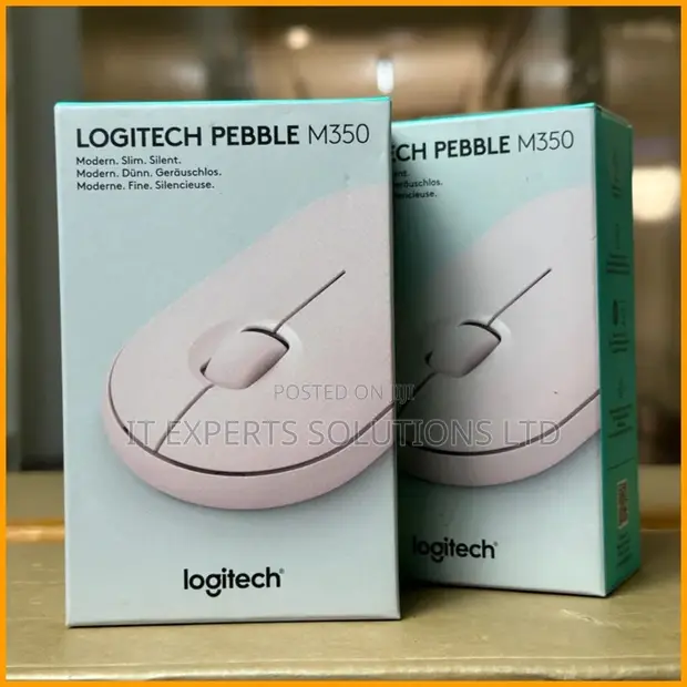 Logitech Pebble M350 Wireless & Bluetooth Mouse - 1