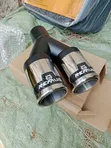 Universal Dual Tip Remus Design Exhaust Tip Extension - 1