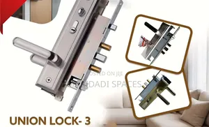Union 3-Point Mortice Door Lock Set