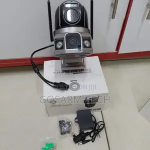 Kamera ya V380 Dual Lens PTZ WiFi Inayotumia AC