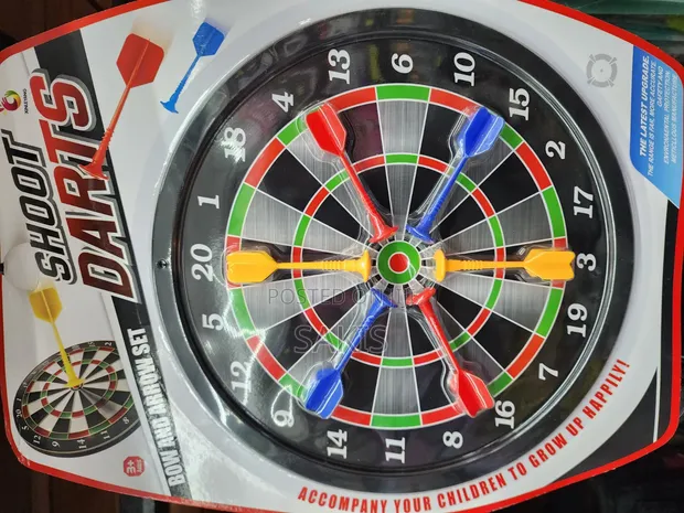 Seti ya Dartboard ya Sumaku na Upinde na Mshale kwa Watoto - 1