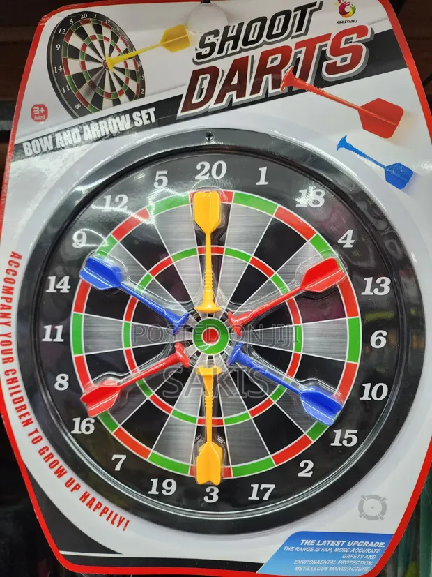 Set ya Dartboard ya Sumaku na Upinde na Mshale kwa Watoto - 1