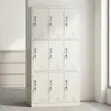 Kabati la Locker la Ofisi lenye Compartment 9 - 2