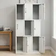 Kabati la Locker la Ofisi lenye Compartment 9 - 4